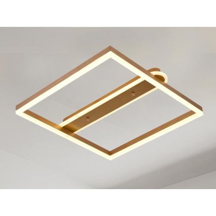 Димируемо LED таванно осветително тяло LED/60W/230V 3000-6500K + дистанционно управление