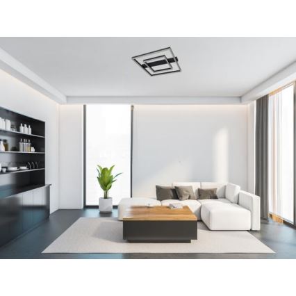Димируемо LED таванно осветително тяло LED/70W/230V 3000-6500K + дистанционно управление