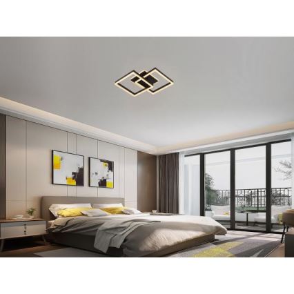 Димируемо LED таванно осветително тяло LED/80W/230V 3000-6500K + дистанционно управление