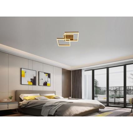 Димируемо LED таванно осветително тяло LED/80W/230V 3000-6500K + дистанционно управление