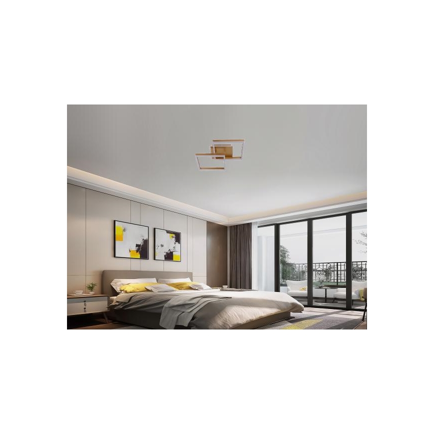 Димируемо LED таванно осветително тяло LED/80W/230V 3000-6500K + дистанционно управление