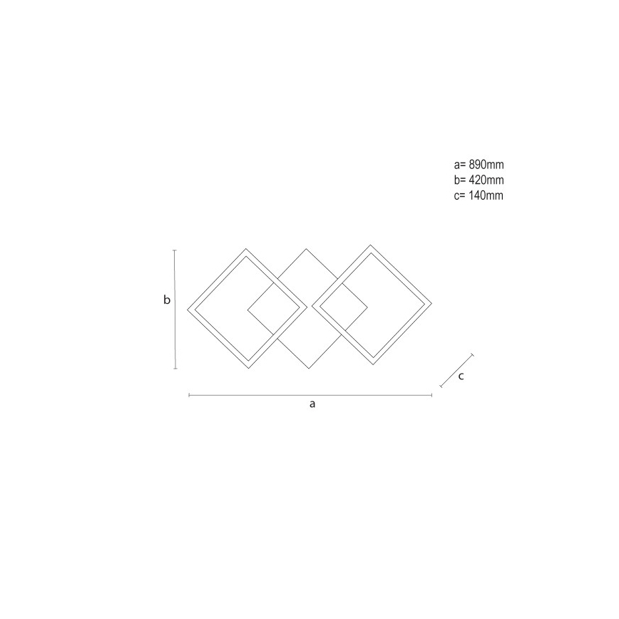 Димируемо LED таванно осветително тяло LED/85W/230V 3000-6500K + дистанционно управление
