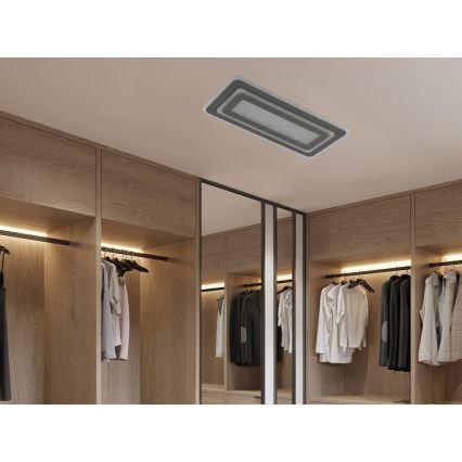 Димируемо LED таванно осветително тяло LED/85W/230V 3000-6500K сиво + дистанционно управление