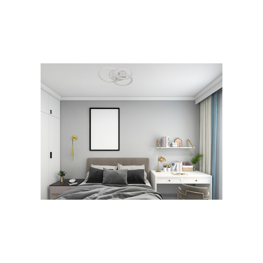 Димируемо LED таванно осветително тяло LED/90W/230V 3000-6500K + дистанционно управление