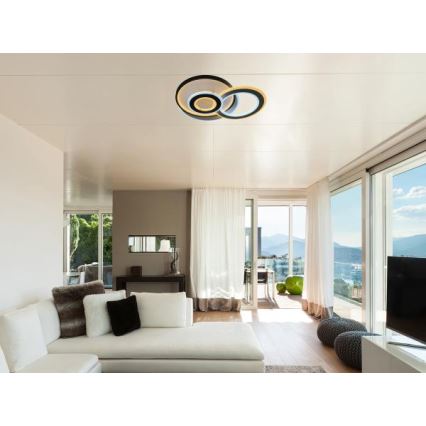 Димируемо LED таванно осветително тяло LED/95W/230V 3000-6500K + дистанционно управление