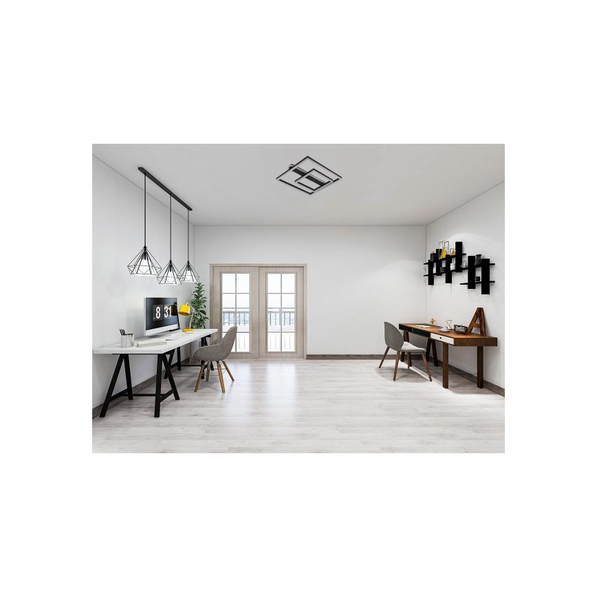 Димируемо LED таванно осветително тяло LED/95W/230V 3000-6500K + дистанционно управление