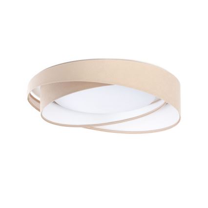 Димируем LED плафон SMART GALAXY MODERN LED/24W/230V, 3000-6500K, диаметър 55 см, бежово/бяло + дистанционно управление