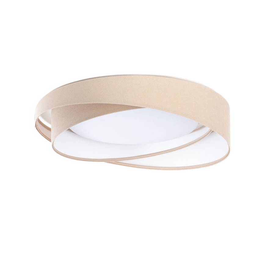 Димируем LED плафон SMART GALAXY MODERN LED/24W/230V, 3000-6500K, диаметър 55 см, бежово/бяло + дистанционно управление