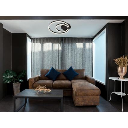 Димируемо таванно LED осветително тяло 55W/230V 3000-6500K + дистанционно управление