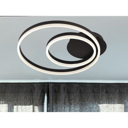 Димируемо таванно LED осветително тяло 55W/230V 3000-6500K + дистанционно управление