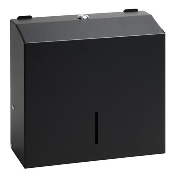 Диспенсър за кърпи 28x24,5 cm неръждаема стомана/черен