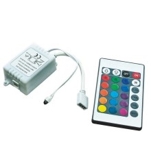 Дистанционно управление за RGB LED ленти 12-24V + дистанционно