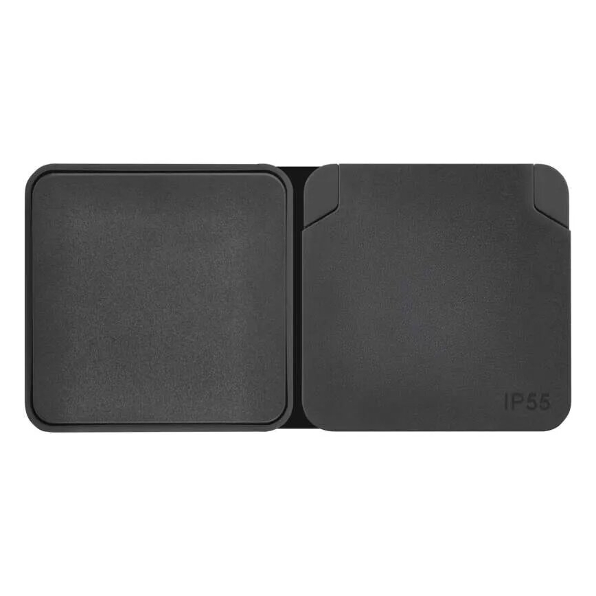 Домашен превключвател редуване на с букса 250V/16A IP55