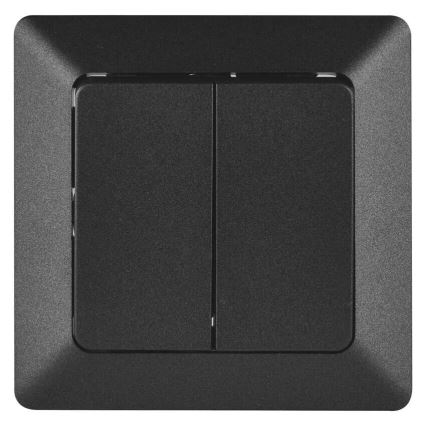 Домашен превключвател сериен 250V/10A антрацит