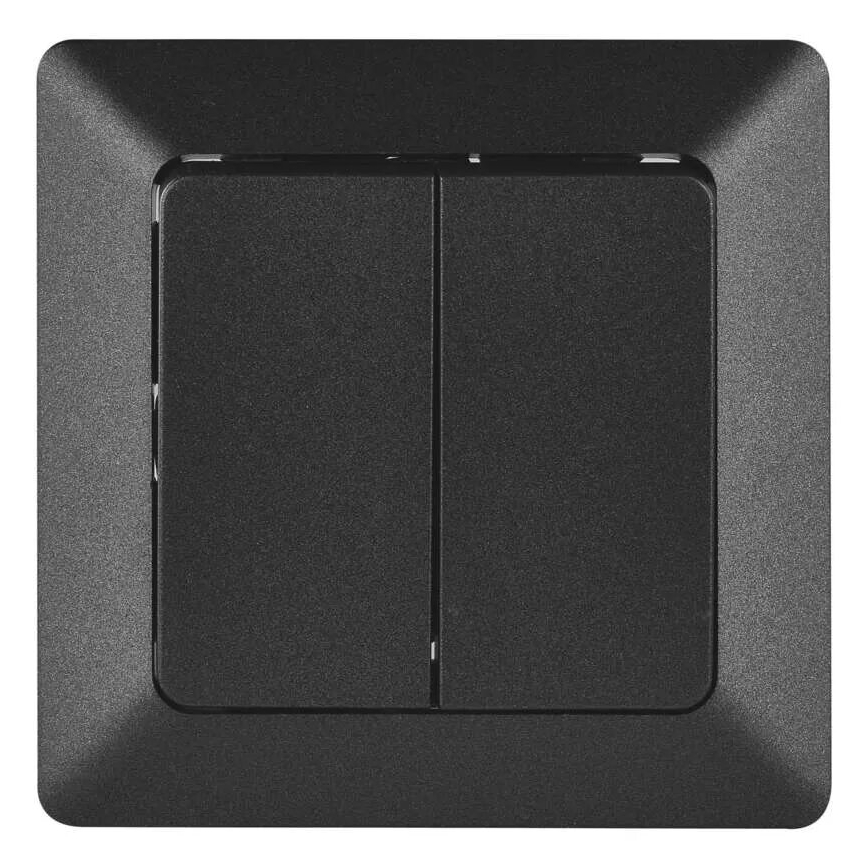 Домашен превключвател сериен 250V/10A антрацит