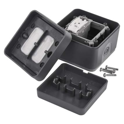 Домашен превключвател включване 250V/10A IP55