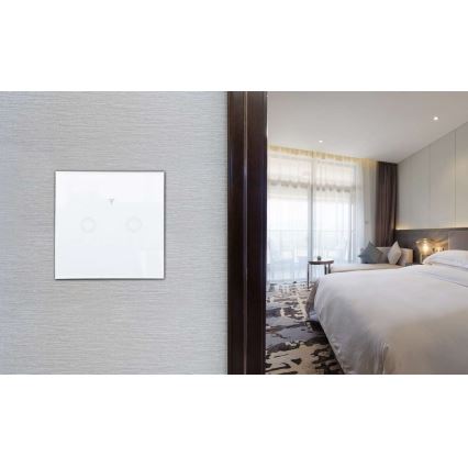 Домашен превключвател SWITCH 2x1000W/5A Wi-Fi Tuya
