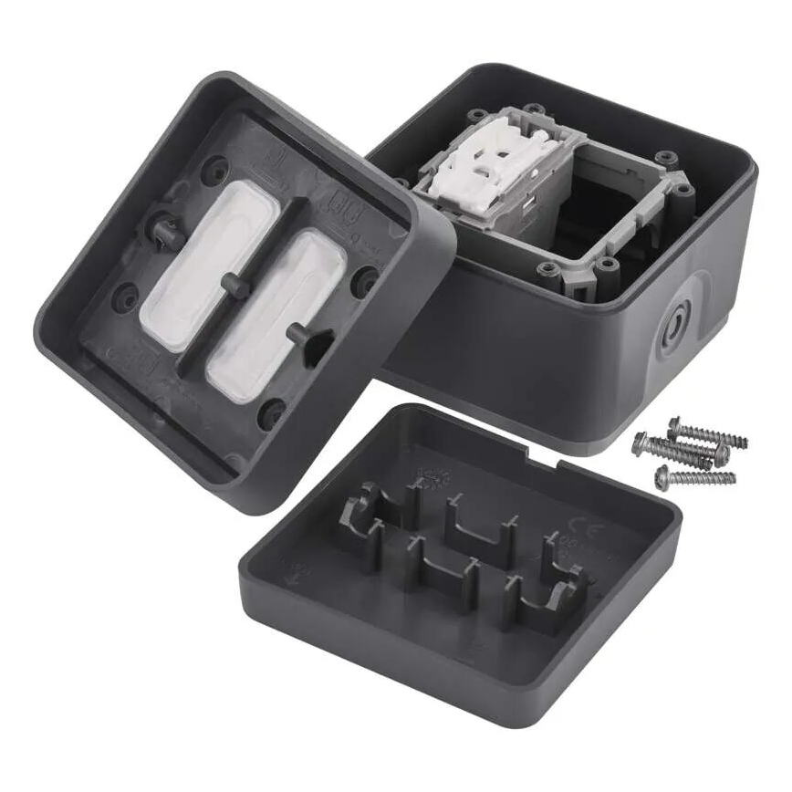 Домашен превключвател включване 250V/10A IP55
