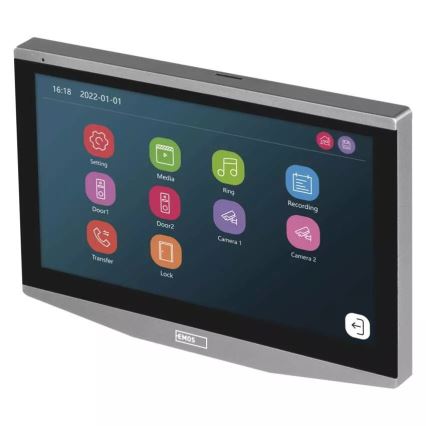 Допълнителен монитор за видеозвънец GoSmart 12V Wi-Fi Tuya