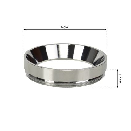Допълнителен пръстен RING лъскав хром за осветление MICA