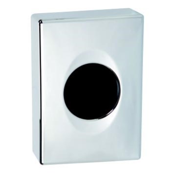 Дозатор за торбички 10x13,5 cm сребрист