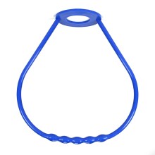 Дръжка за Полилей пластмаса синя
