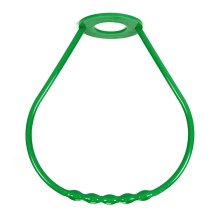 Дръжка за Полилей пластмаса зелена