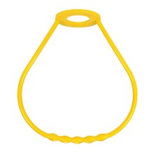 Дръжка за Полилей пластмаса жълта