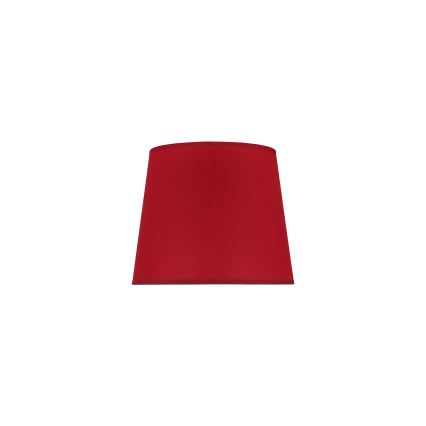 Duolla - Абажур за настолна лампа CLASSIC M E27 пр. 24 см червен