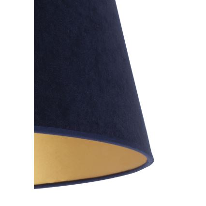 Duolla - Абажур за настолна лампа CONE M E27 пр. 28 см синьо