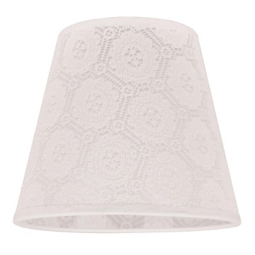 Duolla - Абажур за настолна лампа SOFIA XS E14 пр. 18,5 см бял