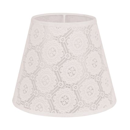 Duolla - Абажур за настолна лампа SOFIA XS E14 пр. 18,5 см бял