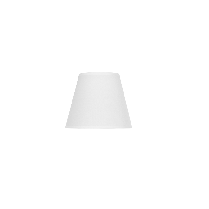 Duolla - Абажур за настолна лампа SOFIA XS E14 пр. 18,5 см бял