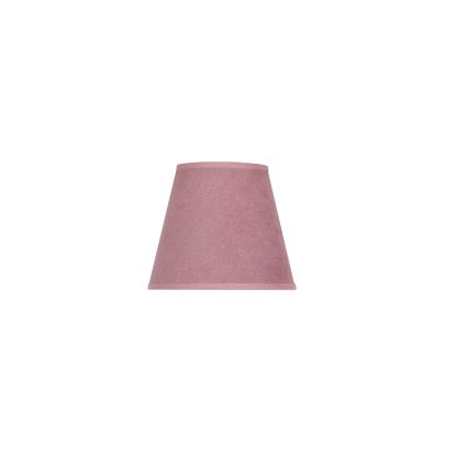 Duolla - Абажур за настолна лампа SOFIA XS E14 пр. 18,5 см розов