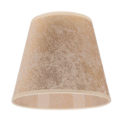 Duolla - Абажур за настолна лампа SOFIA XS E14 пр. 18,5 см златист