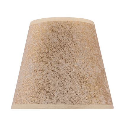 Duolla - Абажур за настолна лампа SOFIA XS E14 пр. 18,5 см златист