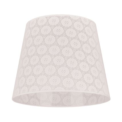 Duolla - Абажур за полилей CLASSIC L E27 пр. 38 см бял