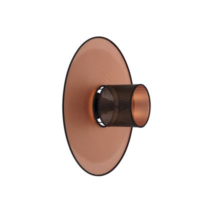 Duolla - Аплик TOKYO SHINY 1xE27/15W/230V Ø 50 см меден/черен