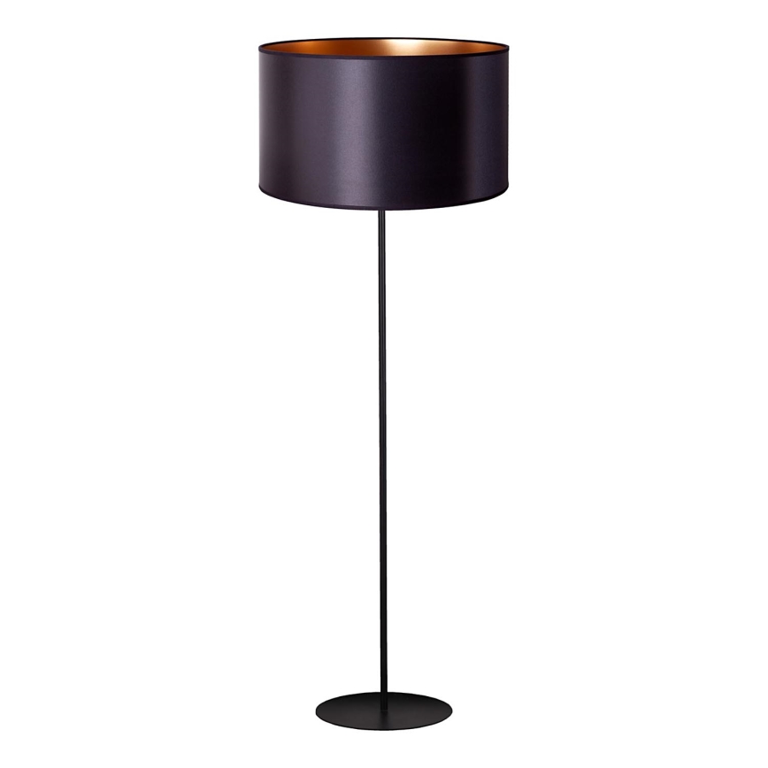 Duolla - Лампион CANNES 1xE27/15W/230V Ø 45 см черен/меден