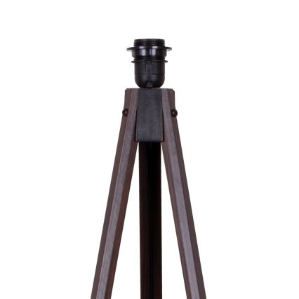 Duolla - Лампион DUO 1xE27/60W/230V Ø 44 см черен/венге