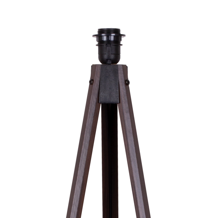 Duolla - Лампион DUO 1xE27/60W/230V Ø 44 см черен/венге