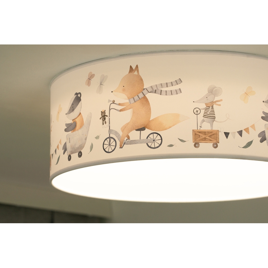 Duolla - LED Детска плафониера CORTINA LED/26W/230V Ø 40 см 4000K 