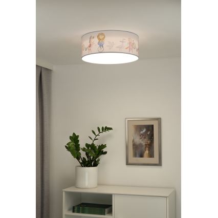 Duolla - LED Детска плафониера CORTINA LED/26W/230V Ø 40 см 4000K 