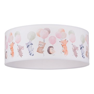 Duolla - LED Детско таванно осветително тяло CORTINA LED/26W/230V пр. 40 см 4000K