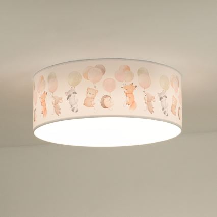 Duolla - LED Детско таванно осветително тяло CORTINA LED/26W/230V пр. 40 см 4000K