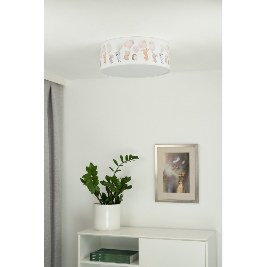 Duolla - LED Детско таванно осветително тяло CORTINA LED/26W/230V пр. 40 см 4000K
