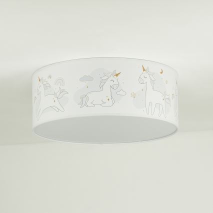 Duolla - LED Детско таванно осветително тяло CORTINA LED/26W/230V пр. 40 см 4000K