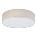 Duolla - LED Плафониера CORTINA LED/26W/230V Ø 30 см 4000K бежов