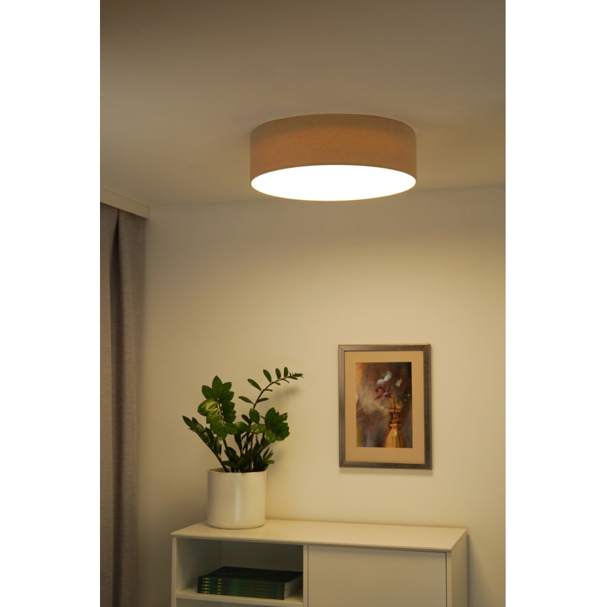 Duolla - LED Плафониера CORTINA LED/26W/230V Ø 30 см 4000K бежов