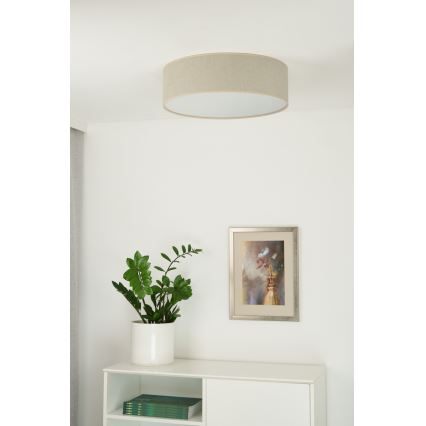 Duolla - LED Плафониера CORTINA LED/26W/230V Ø 30 см 4000K бежов
